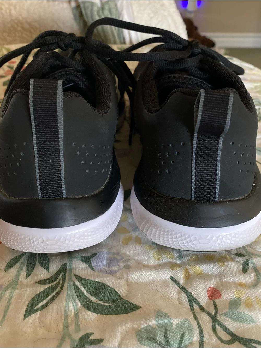 Under Armour Men’s Black Athletic Sneakers